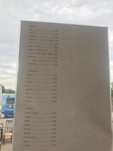 Can Jordi Blues Station menu 2
